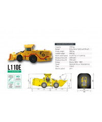 mining loader aramine l110 electric